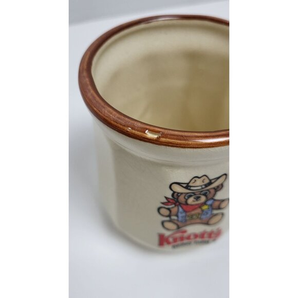 Vintage Knotts Berry Farm Ceramic Coffee Mug With Cowboy Bear Graphic - Picture 4 of 7